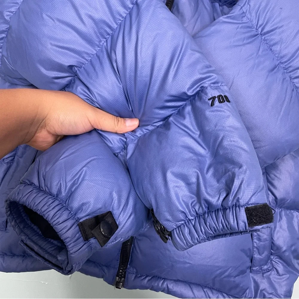 The North Face Nuptse 700 Goose Down 1996 Retro Women’s Small Blue Jacket Puffer - Picture 3 of 12